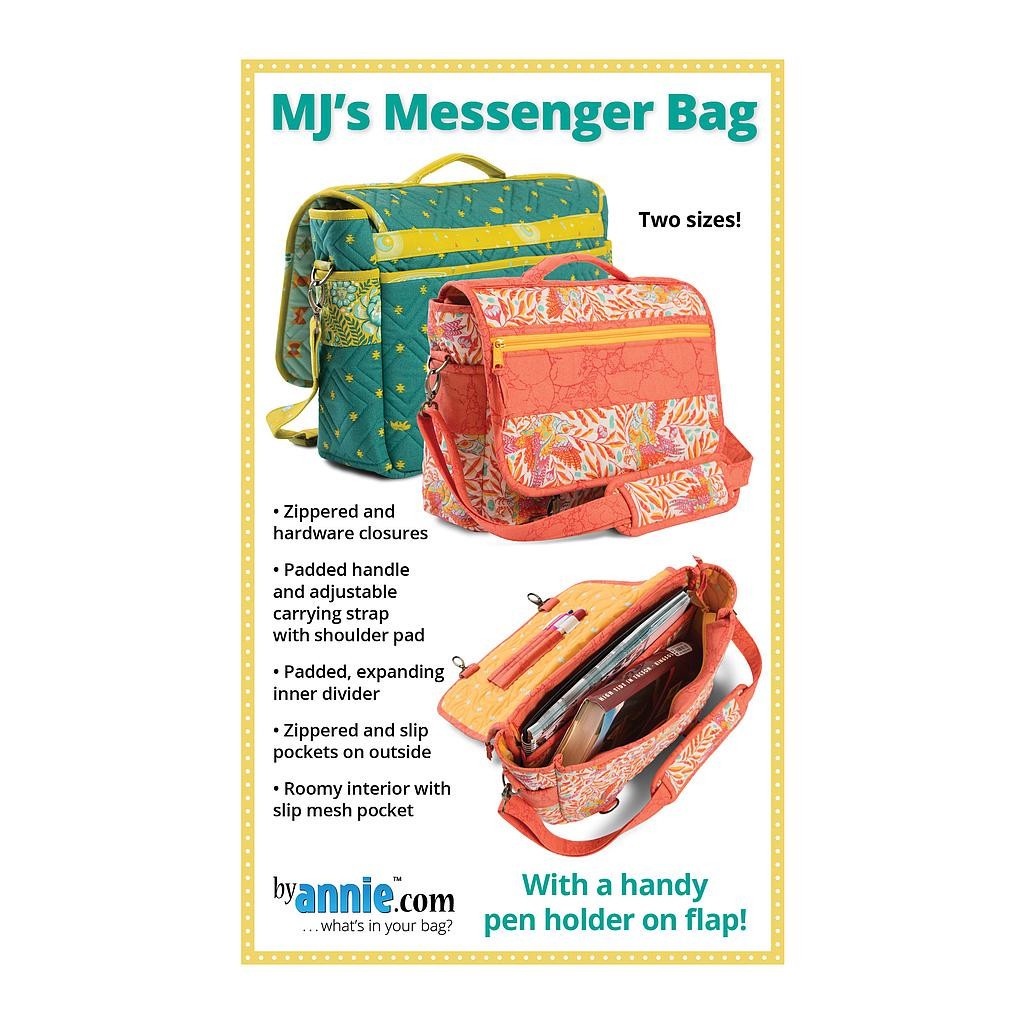 By Annie Patterns MJ's Messenger Bag