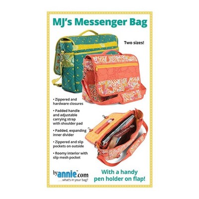 By Annie Patterns MJ's Messenger Bag