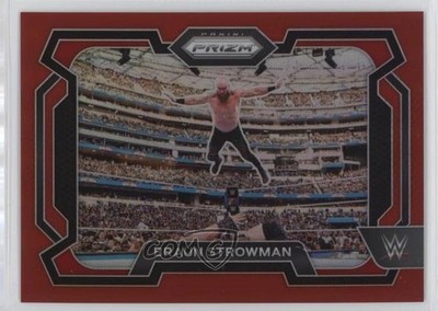 2024 Panini Prizm WWE Red Prizm 27/299 Braun Strowman #6 1co7