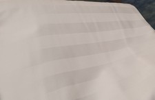 Lot Of 6 Westpoint Martex Limited Queen Flat Sheets White Striped 250 TC