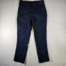 Carhartt Relaxed Fit Work Pants 32x32 Navy Blue Utility Pockets