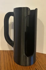 3D Printed BLACK 12 oz Drink Slim Can Cup Holder Made in USA Alani Celsius Claw