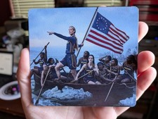 Sophie Cunningham and the Indiana Fever Crossing the Delaware Magnet