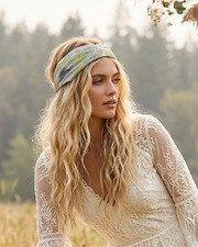 £60 Deepa Nelly Anthropologie Headband Hair Accessories Hairband Beaded Tie Dye