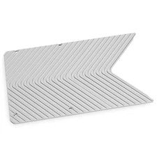 EK Water Blocks 3831109836637 Silver Aluminum Rear Plate EK-Quantum