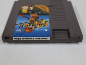 Magic Johnson's Fast Break (NES 1990) Cart Only 3 Screws