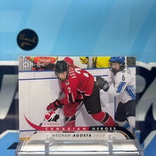 2009-10 O-Pee-Chee #CB-MA, MEGHAN AGOSTA SP 🔥🔥🔥 Women Canadian Heroes Insert
