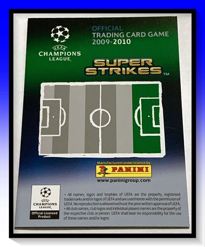 09-10 Panini Champions League Supur Strikes Update - Star Player - Goalstopper - Picture 46 of 96