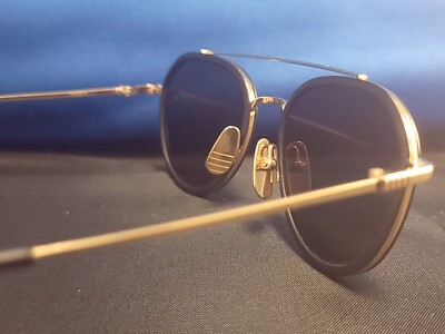 Thom Browne TB-801-A-GLD-BLK-51 New York Sunglass JAPAN NWOT