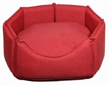 ZC700 DIVANETTO NIDO PET-S 50X48X19 COT CUCCIA SFODERABILE VARI COLORI ITALIA