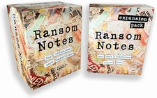 Ransom Notes - the Ridiculous Word Magnet Party Game & Expansion Pack One Bundle