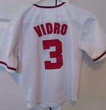 MLB Washington Nationals Jose Vidro #3 Jersey Size Youth 8 by Majestic