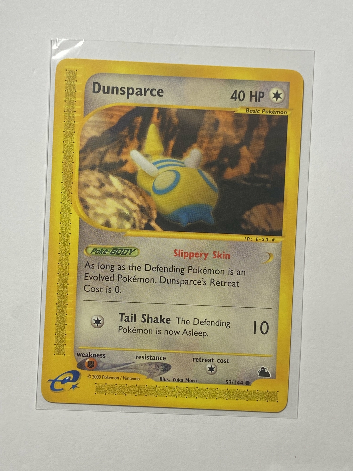 Dunsparce Skyridge 53/144 Pokemon TCG e reader near mint-image