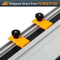 Track Saw Guide Rail Limit Stops (2 Pack) for Festool, Makita, Milwaukee, Kreg