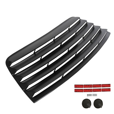 Rear Window Scoop Louver Sun Shade Cover For 2008-2023 Dodge Challenger GT R/T