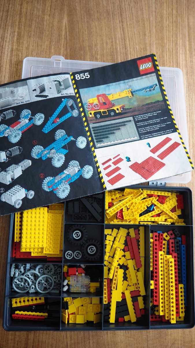 Lego Technic 855 Mobile Crane, complete with instructions but without