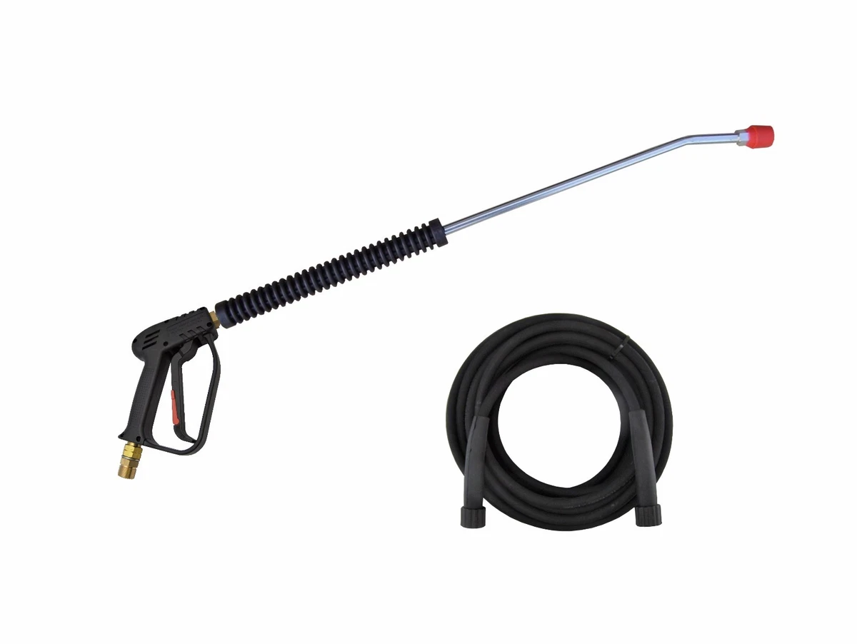 Pressure Washer Gun Lance Nozzle & Hose Karcher HD & HDS Compatible