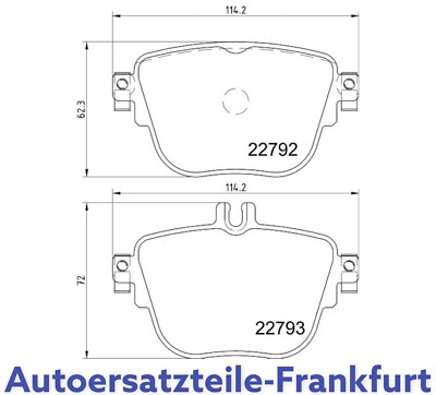 Bremsbeläge Teile Und Zubehör Für MERCEDES-BENZ E-KLASSE (W213) E 350 EQ Boost (213.085) Kaufen