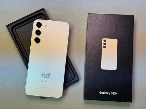 Nuovo Samsung Galaxy S23+ Plus 512 GB bianco crema Verizon solo Android SM-S916U
