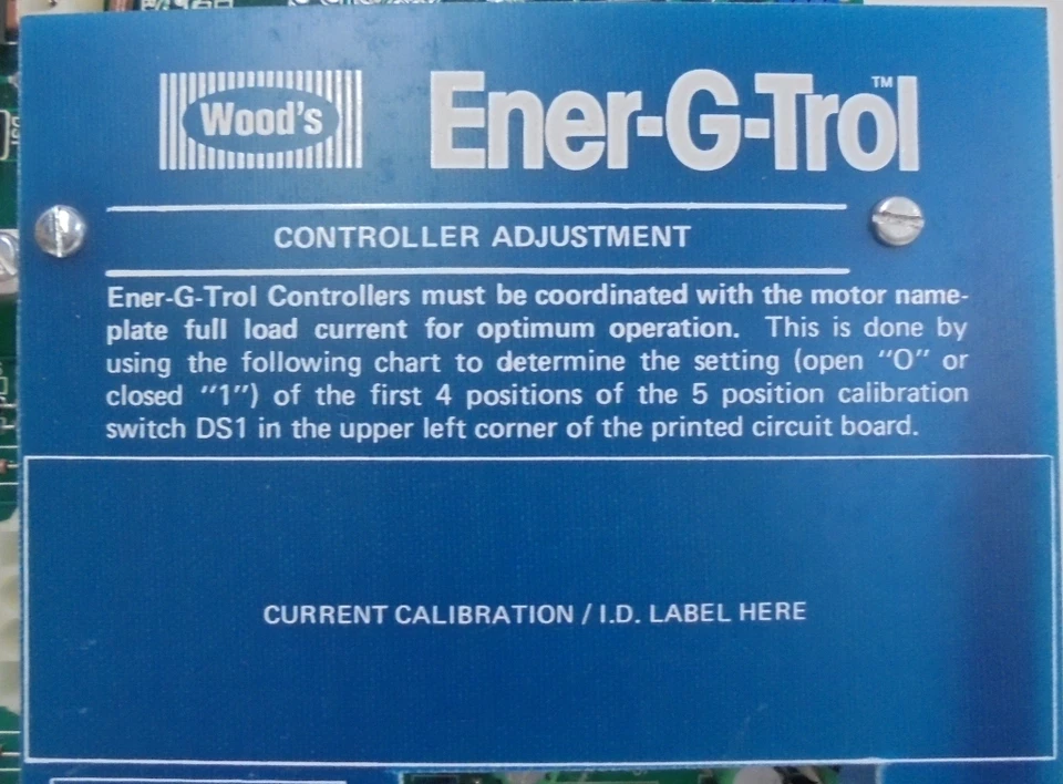 TB WOODS, ENER-G-TROL, POWER MOTOR CONTROLLER FOR 3-PHASE AC MOTORS - Image 3 of 4