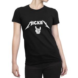 camiseta metallica mujer