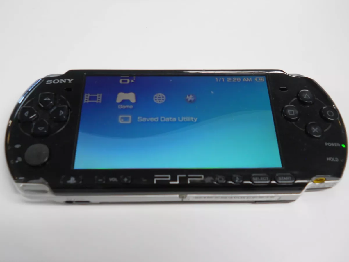 Sony PSP 3001 Slim Handheld System With Battery Black