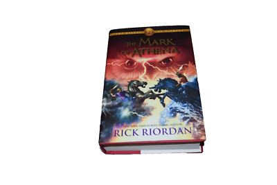 NEW The Heroes of Olympus Book Three: the Mark of Athena HC/DJ First Edition K97