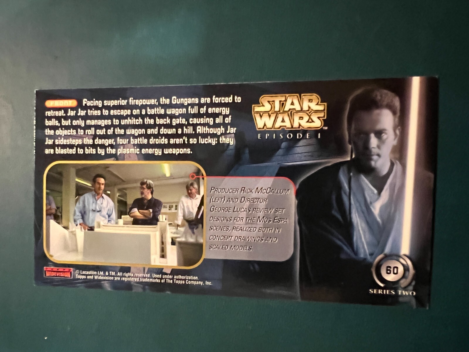 1999 Topps Star Wars Episode I SERIES 1-2 Widevision Complete Your Set U Pick - Picture 291 of 331