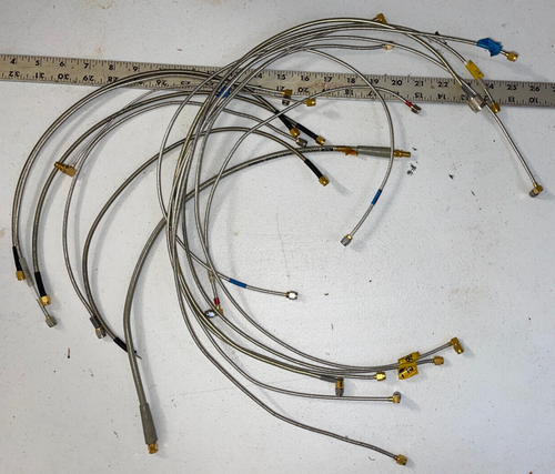 QTY 68 RF Cable Assemblies, SMA, F, N, TNC, etc., LOW LOSS RF - INSTRUMENT GRADE - Picture 12 of 23