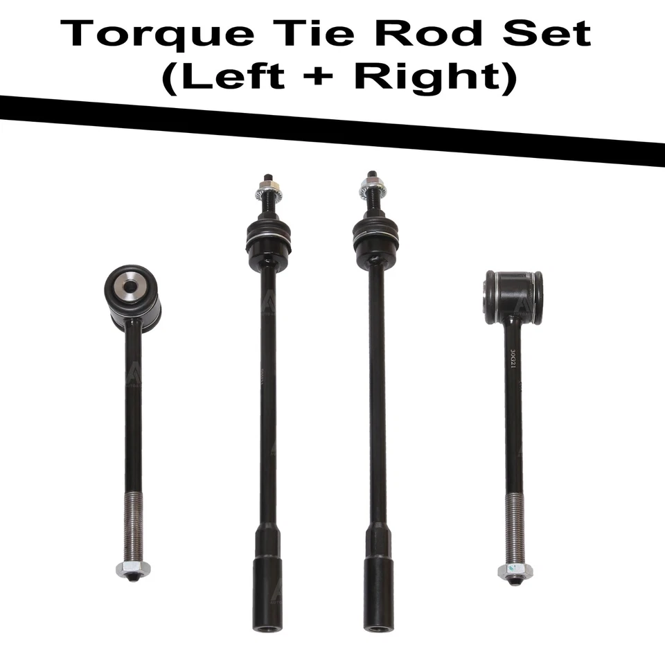 Complete Front & Rear Sway Bar Links & Tie Rod Kit 8p for Lincoln LS Thunderbird - Image 3 of 4