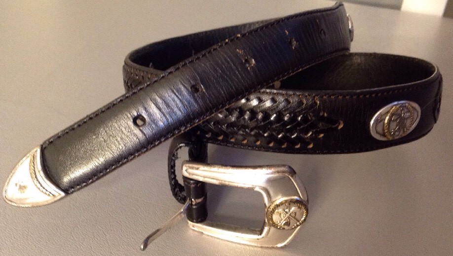 Black Leather 34 Golf Belt 1 | eBay