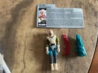 1989 GI JOE DEE-JAY  WITH FILE CARD