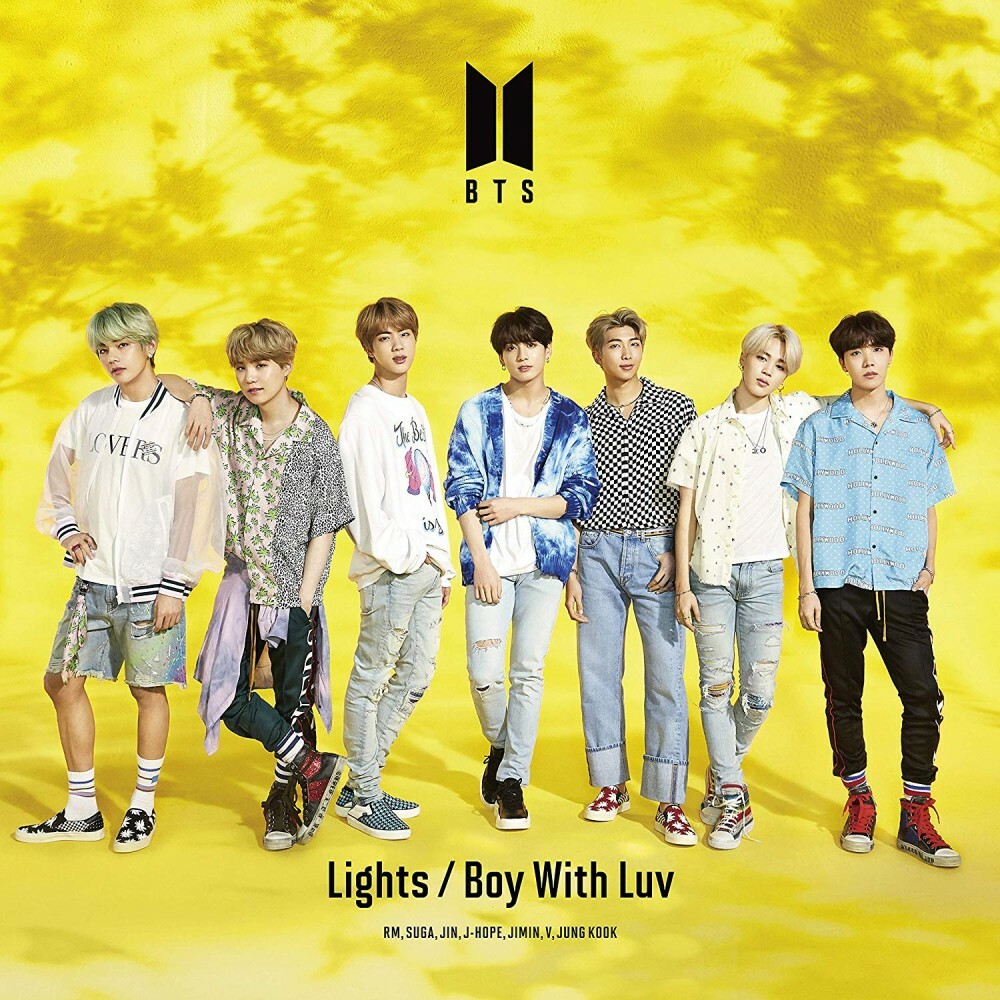 New BTS Lights Boy With Luv First Limited Edition Type A CD DVD
