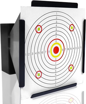 Pellet Trap,BB Trap Target with 50pcs Paper Targets for Airsoft,BB Gun,Airgun