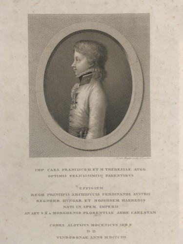 RITRATTO DI FERDINANDO I ARCIDUCA E POI IMPERATORE D'AUSTRIA 1803 ca - Picture 2 of 4