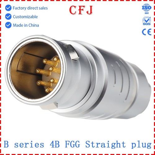 Circular Push-Pull Self-Locking Connector FGG 4B 4-48 PIN Straight Aviation Plug - Picture 2 of 7