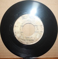 MARRO GORDON Giddy Up *DOG FOR MY BIRTHDAY* Kid R&B Soul 45 on BAB ROC 001 Rare