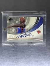 Nate Robinson 2005-06 UD SP Significance Autograph Knicks G Auto
