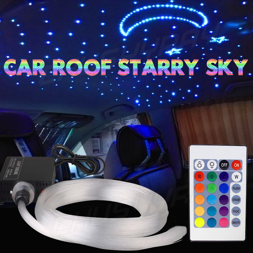 300pc Fiber Optic Car Home Headliner Star Light kit Roof Ceiling Lights