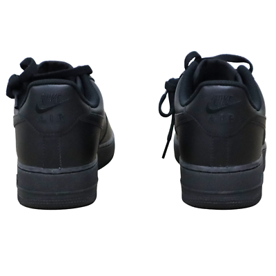 Size 10 NIKE Air Force 1 '07 Black/Black CW2288001 | eBay