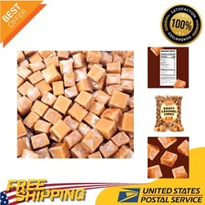 Individually Wrapped Vanilla Caramels - 2 Pound Bulk Pack for Parties Gifting