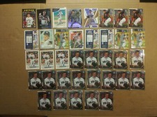 Zack Greinke Card Lot 37 Bowman Chrome Topps