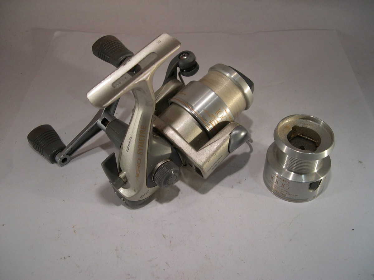 SHIMANO AERO SYMETRE 1000 SPINNING REELwith EXTRA SPOOL SHIMANO AERO SYMETRE 1000 SPINNING REELwith EXTRA SPOOL