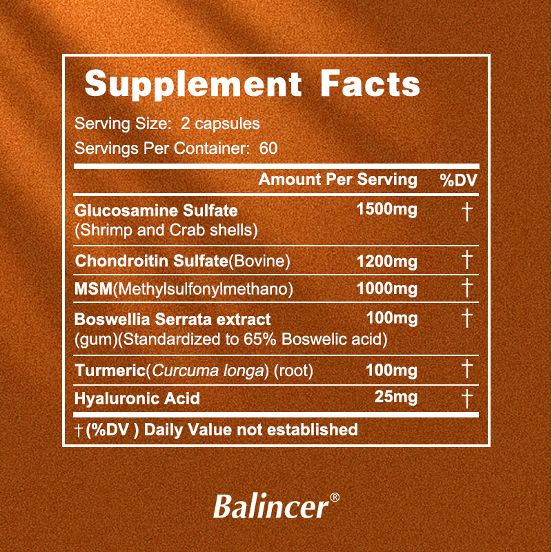 Doctor's Recipes Glucosamine Chondroitin MSM Turmeric Quercetin, Movement Support Supplement For Men & Women, With Black Pepper For High Absorption, Mobility & Flexibility, No Shellfish, 240 Tablets