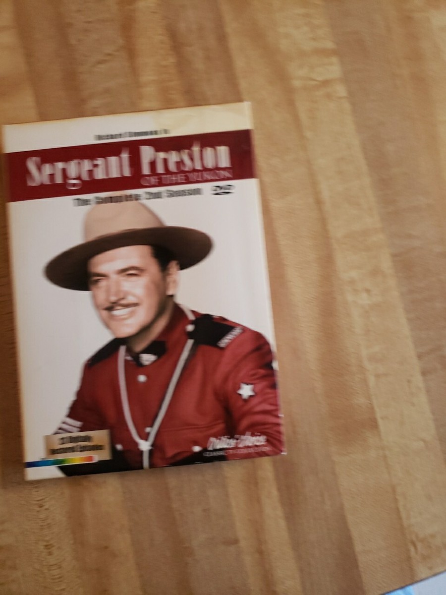 Sergeant Preston of the Yukon - Season 2 (DVD, 2007, 4-Disc Set  