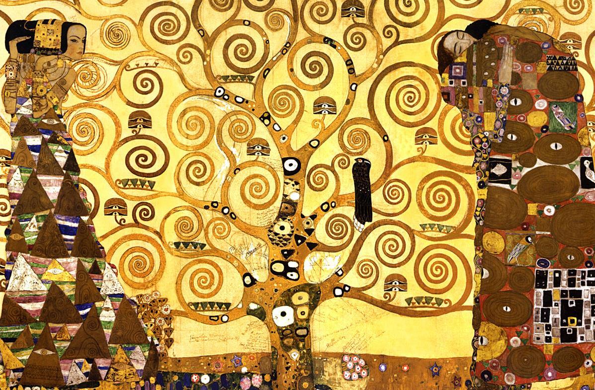 Климт картины дерево жизни