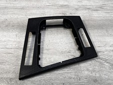 OEM BMW 3 Series E46 Black Carbon Cube Fiber Centre Console Gear Trim M-Sport