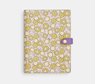 NWT Coach Notebook In Signature Canvas Floral Purple Iris  display picture 1