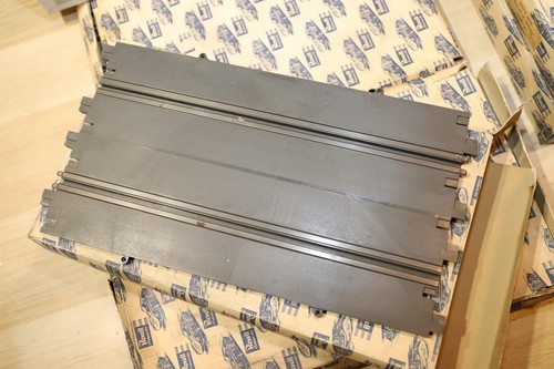Revell Autorennbahn 7x Packungen Schienen 180° Steilkurve OVP, 60/70 Jahre - Bild 8 von 15