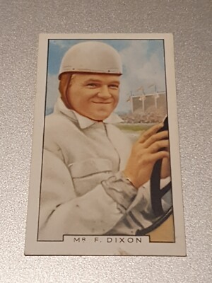Gallaher Zigarettenkarte Sporting Personalities MR F. DIXON #23 (D36)